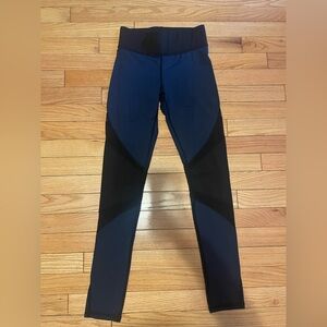 MICHI leggings with mesh detail